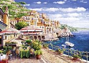 Itálie, pobřeží Amalfi