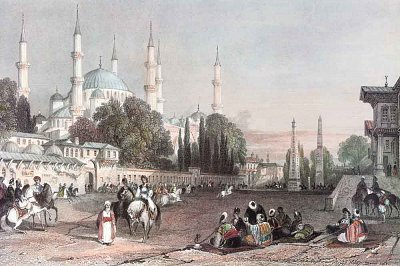 Modrá mešita, Istanbul, Turecko