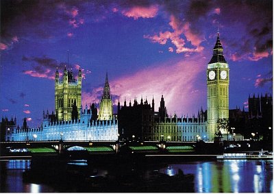 Parlament a Big Ben, Londýn, Velká Británie