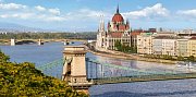 Pohled přes Dunaj, Budapešť