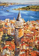 Věž Galata, Istanbul, Turecko