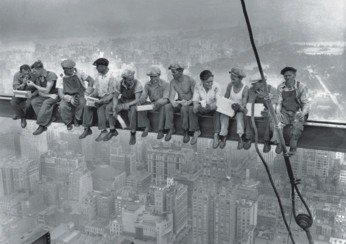 Dělníci na traverze