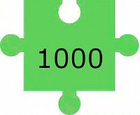 Puzzle 1000 dílků