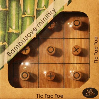 Bambusové minihry – Tic Tac Toe