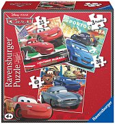 Disney Cars  3v1; 25/36/49 dílků