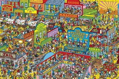 Kde je Wally ? divoký západ