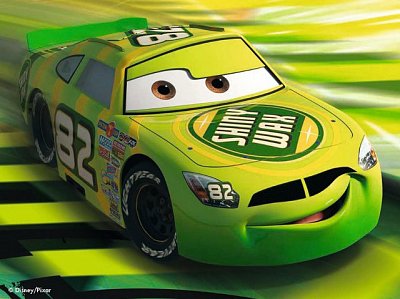 Kostky Cars 12ks