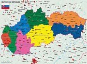 Mapa Slovensko