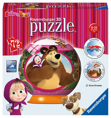 Máša a Medvěd puzzleball 72d