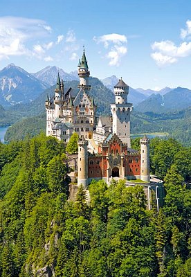 Neuschwanstein, Německo