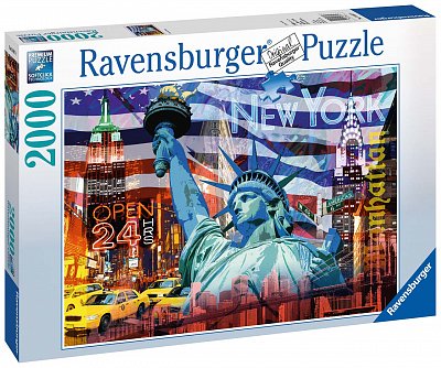 New York koláž 2000 dílků