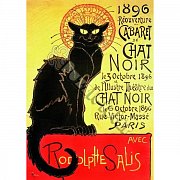 Plakát pro kabaret Chat Noir v Paříži