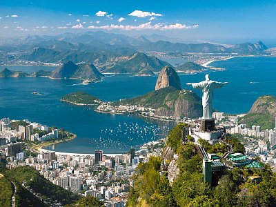 Pohled na Rio 1500 dílků