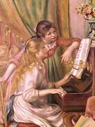 Renoir: Dvě dívky u klavíru