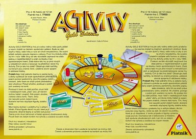 Activity gold