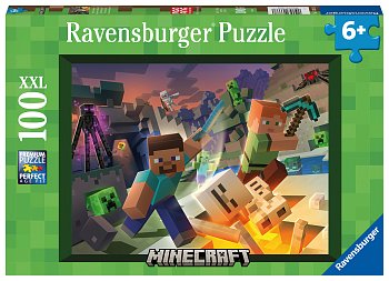 Minecraft: Monstra z Minecraftu 100 dílků 