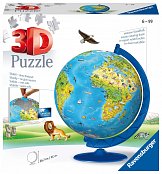 Puzzle-Ball Dětský Globus (anglický) 180 dílků