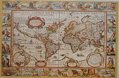 Starodávná mapa Světa